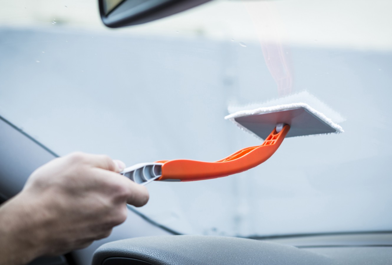 Autoinnenscheibenreiniger Orange