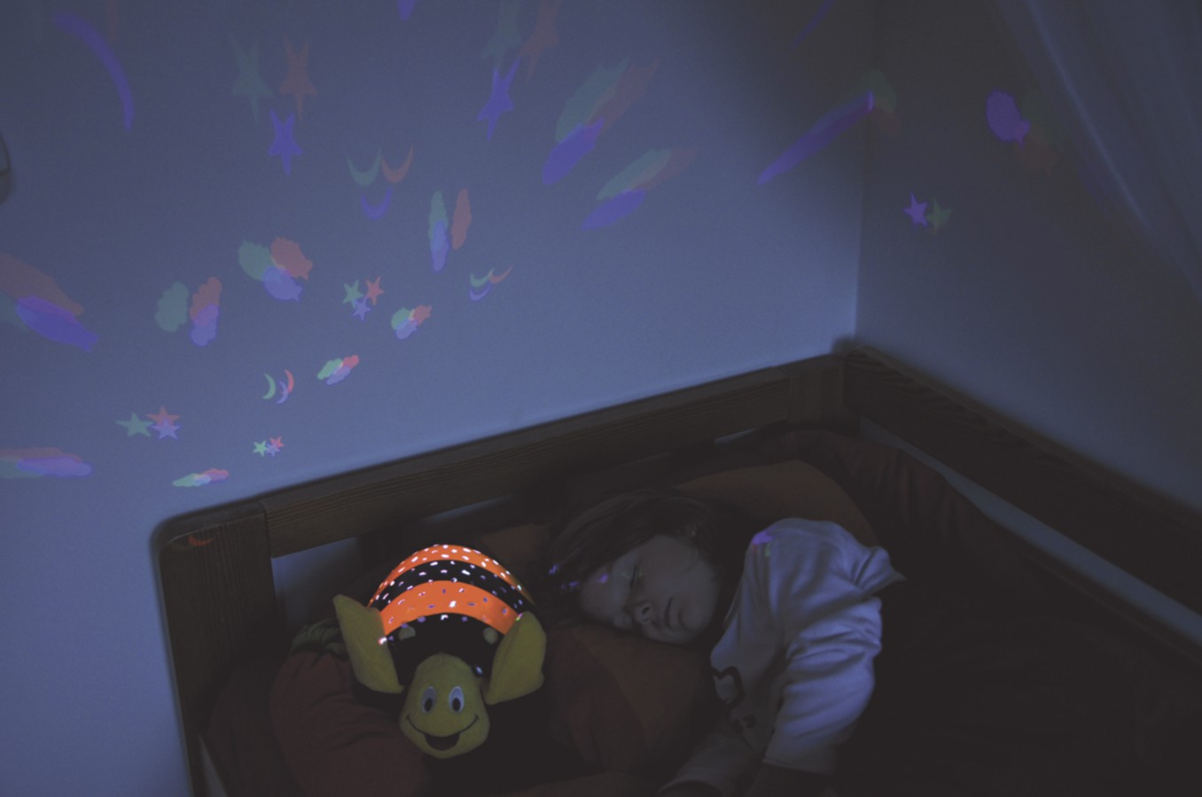 LED Nachtlicht Biene mit Kind