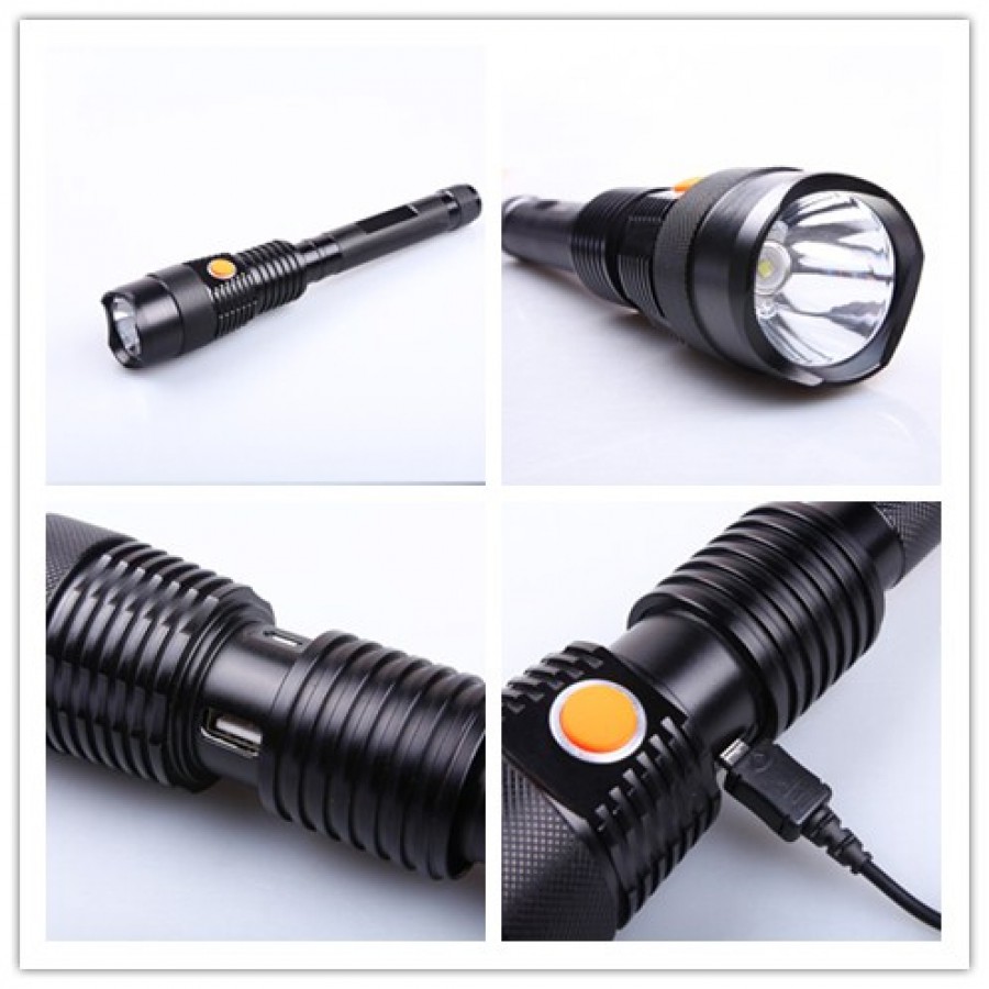 Taschenlampe mit Powerbank