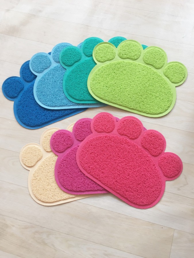 Katzenklomatte PVC bunt