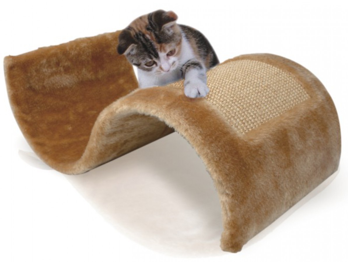 Kratzwelle Plüsch Sisal