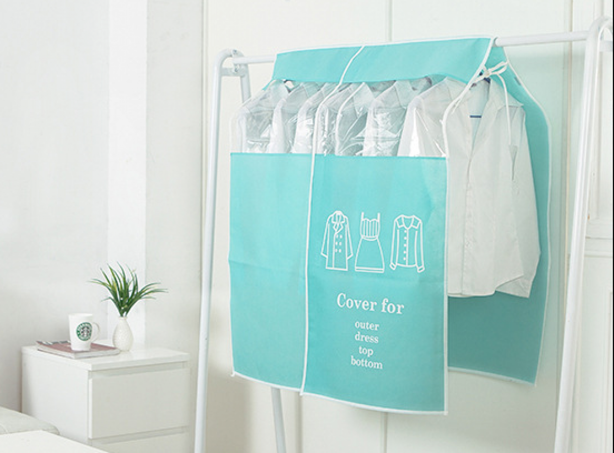 Dust cover for clothing
