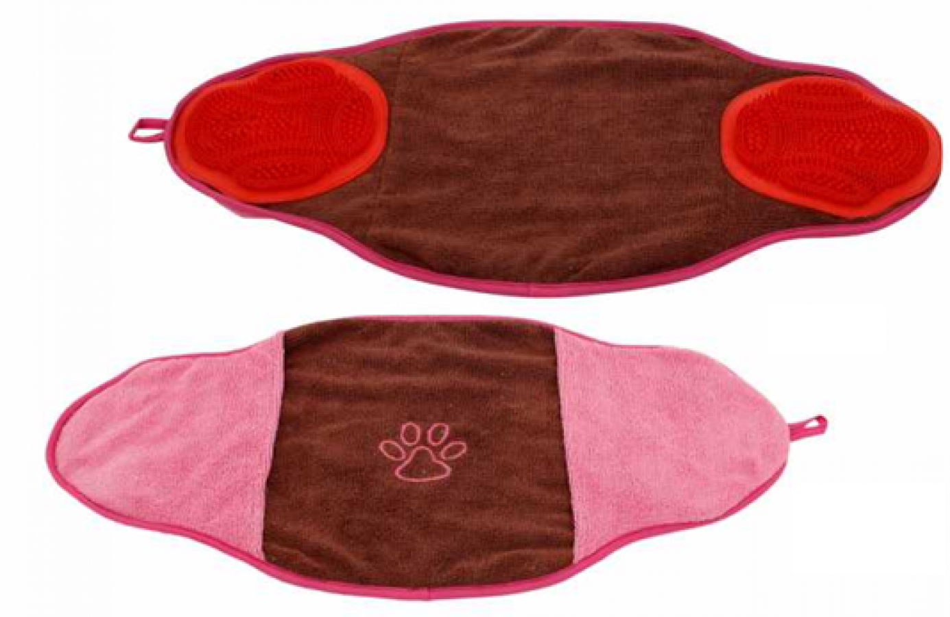 Handtuch mit Massageeinsatz