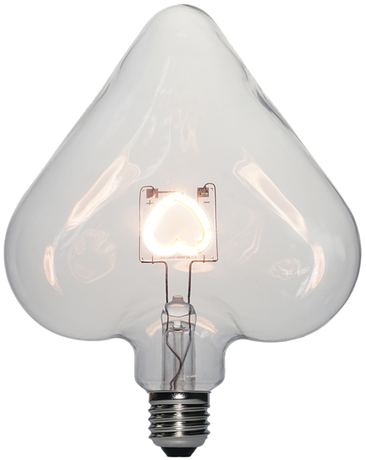 Filament Decor Bulb The Heart