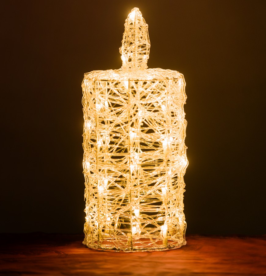 LED-Acryl-Kerze